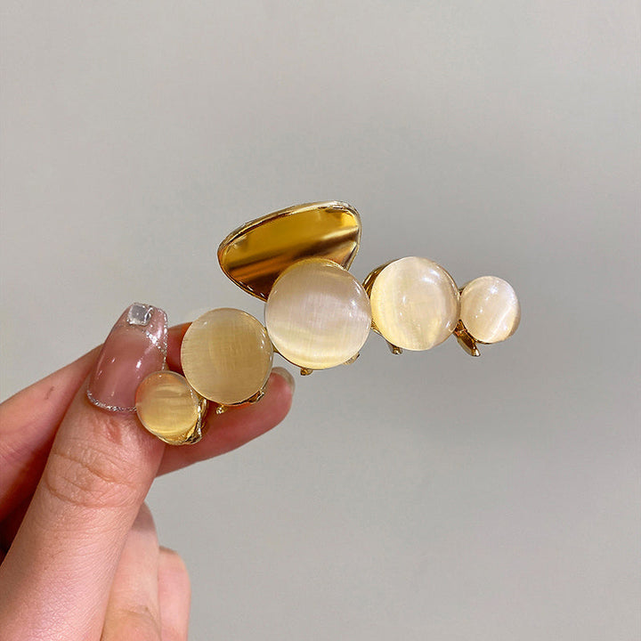 Round Cat's Eye Hair Clip