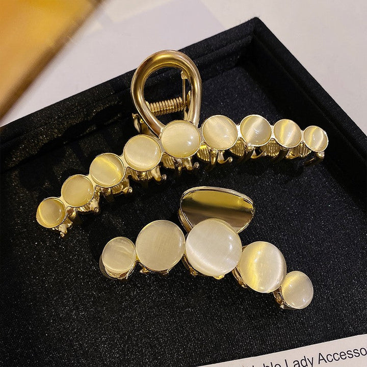 Round Cat's Eye Hair Clip